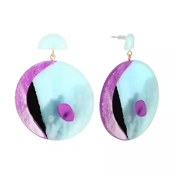 Серьги LADY PINK ABSTRACT FANTASY