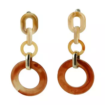 Серьги LADY PINK ABSTRACT FANTASY