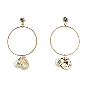 Серьги LADY PINK ANTIQUE TREASURE