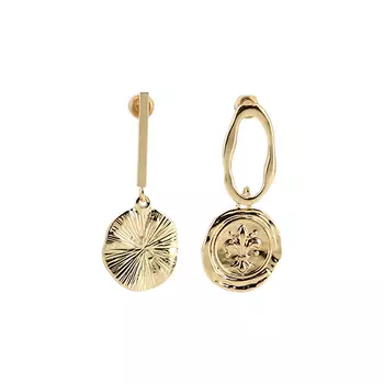 Серьги LADY PINK ANTIQUE TREASURE