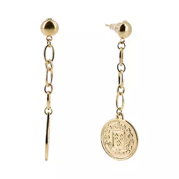 Серьги LADY PINK ANTIQUE TREASURE