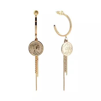 Серьги LADY PINK ANTIQUE TREASURE