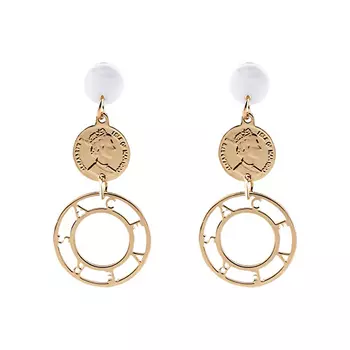 Серьги LADY PINK ANTIQUE TREASURE