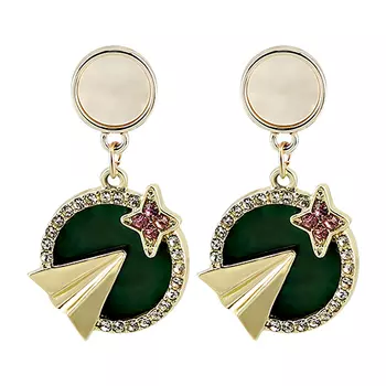 Серьги LADY PINK ART CREATIONS