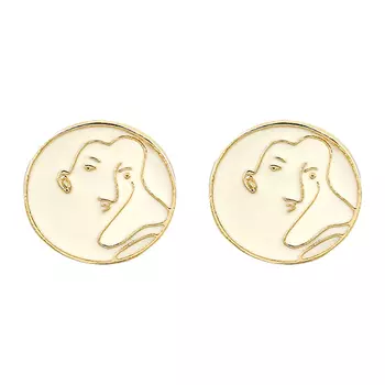 Серьги LADY PINK ART CREATIONS