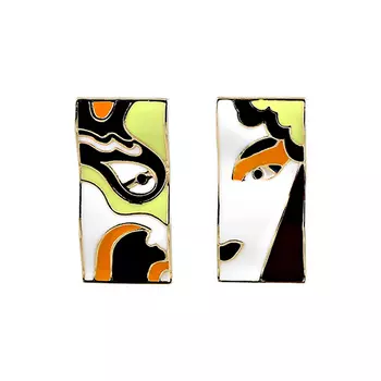 Серьги LADY PINK ART CREATIONS