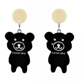 Серьги LADY PINK BLACK AND WHITE