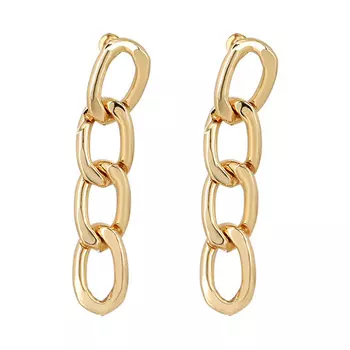 Серьги LADY PINK CHAIN CONNECTION