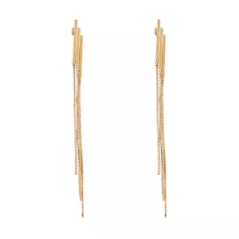 Серьги LADY PINK CHAIN CONNECTION