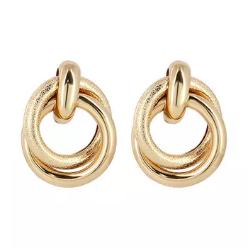 Серьги LADY PINK CHAIN CONNECTION