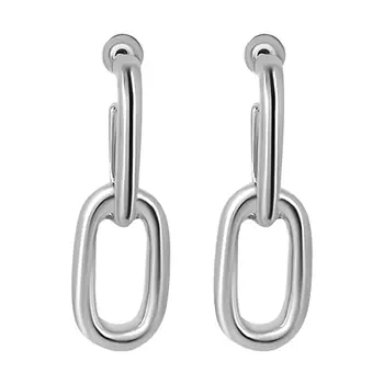 Серьги LADY PINK CHAIN CONNECTION