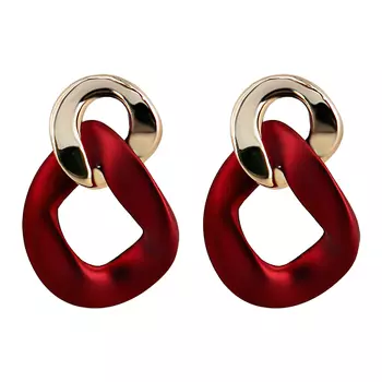 Серьги LADY PINK CHAIN CONNECTION