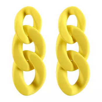 Серьги LADY PINK CHAIN CONNECTION