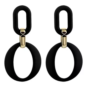 Серьги LADY PINK CHAIN CONNECTION