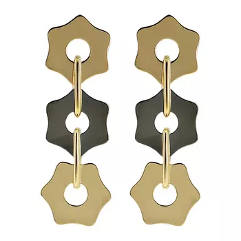 Серьги LADY PINK CHAIN CONNECTION