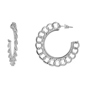 Серьги LADY PINK CHAIN CONNECTION