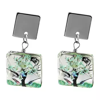 Серьги LADY PINK CLEAR MOTIVES