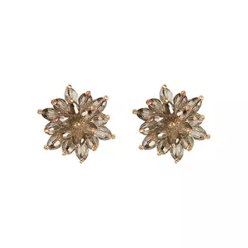 Серьги LADY PINK CRYSTAL