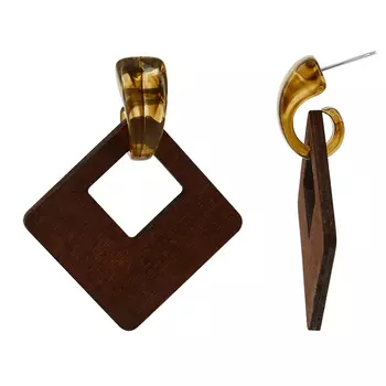 Серьги LADY PINK ECO