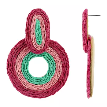 Серьги LADY PINK ECO