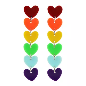 Серьги LADY PINK FEEL THE COLOR