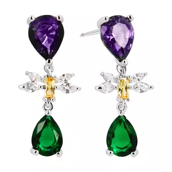 Серьги LADY PINK HYPNOTIZE