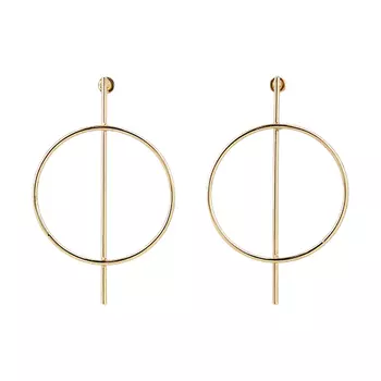 Серьги LADY PINK MINIMALISM