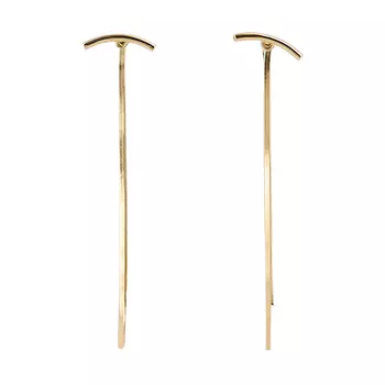 Серьги LADY PINK MINIMALISM