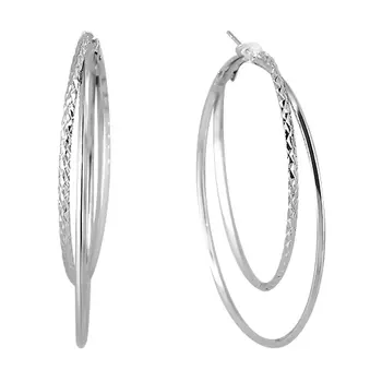 Серьги LADY PINK MINIMALISM