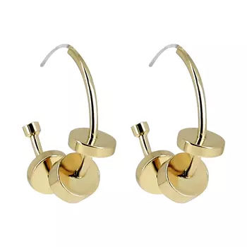 Серьги LADY PINK MINIMALISM