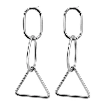 Серьги LADY PINK MINIMALISM