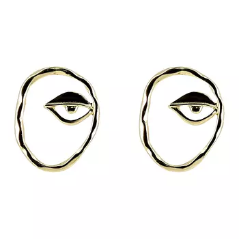 Серьги LADY PINK MINIMALISM