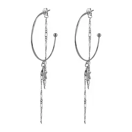 Серьги LADY PINK MINIMALISM