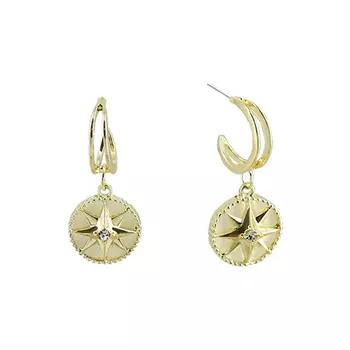 Серьги LADY PINK MYSTERIOUS