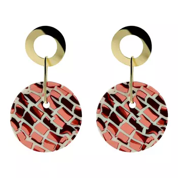 Серьги LADY PINK PERFECT MATCH