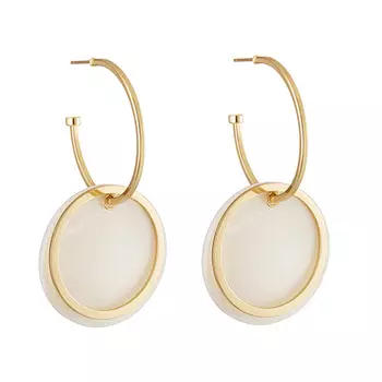 Серьги LADY PINK SHELL IT BE