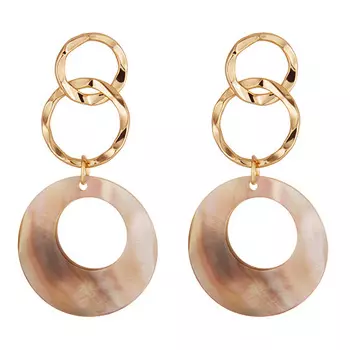 Серьги LADY PINK SHELL IT BE