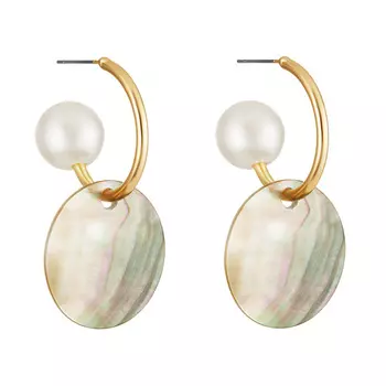 Серьги LADY PINK SHELL IT BE