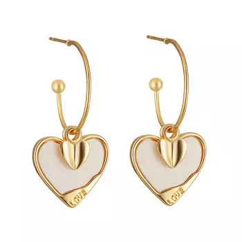 Серьги LADY PINK SHELL IT BE