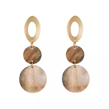 Серьги LADY PINK SHELL IT BE