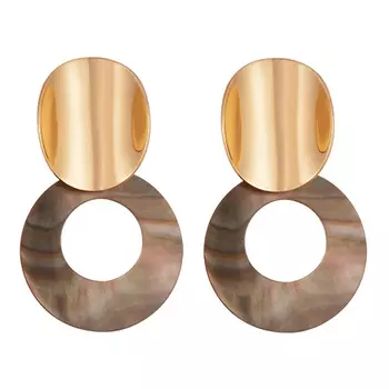 Серьги LADY PINK SHELL IT BE