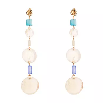 Серьги LADY PINK SHELL IT BE