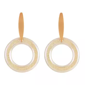 Серьги LADY PINK SHELL IT BE