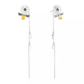 Серьги LADY PINK SIMPLY ELEGANT