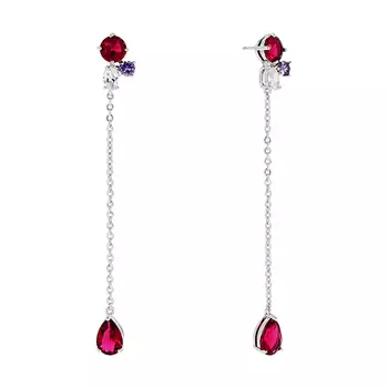 Серьги LADY PINK SIMPLY ELEGANT