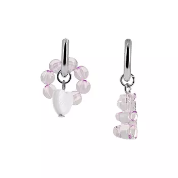 Серьги LADY PINK SMART CHIC