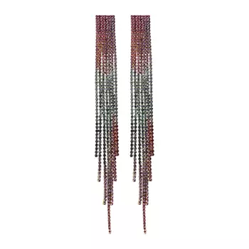 Серьги LADY PINK STAR