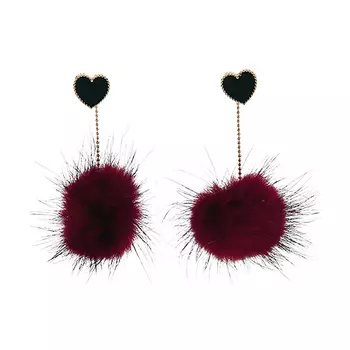 Серьги LADY PINK WINTER STORY