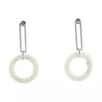 Серьги LADY PINK WINTER STORY