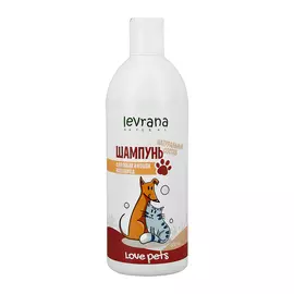 Шампунь для собак и кошек LEVRANA LOVE PETS для всех пород 500 мл